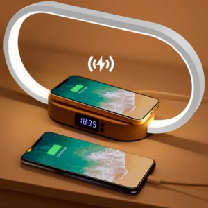 Stacja ładowania bezprzewodowego10 W, lampka nocna